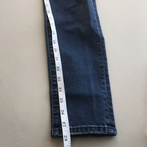 ag Adriano Goldschmied Leggings Ankle Jeans distressed size 25R - Picture 9 of 12